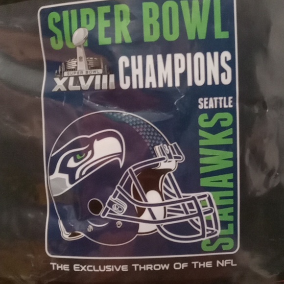 Nfl Seattle Seahawks blanket - Picture 4 of 4
